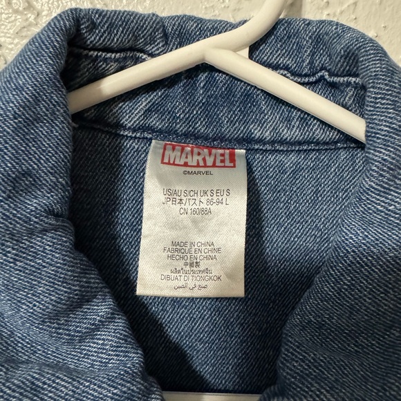 Marvel America Chavez Doctor Strange Multiverse Denim Jean Jacket size small - Picture 5 of 6